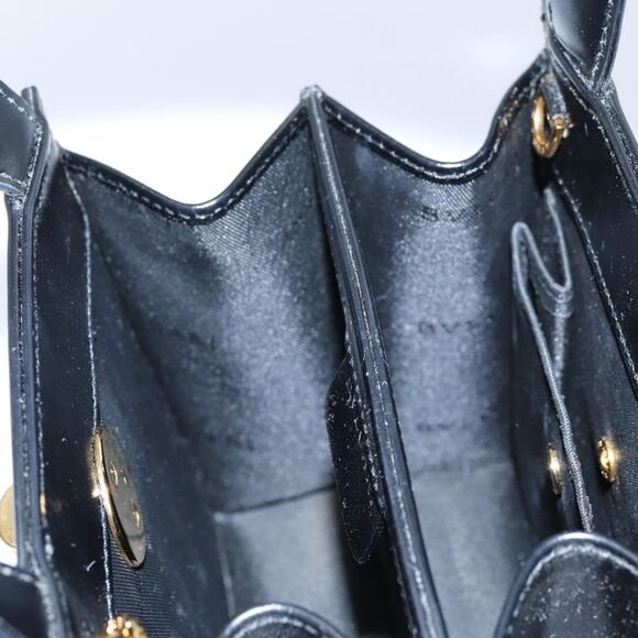 Bulgari Black Leather Handbag (Pre-Owned) - Picture 5 of 16